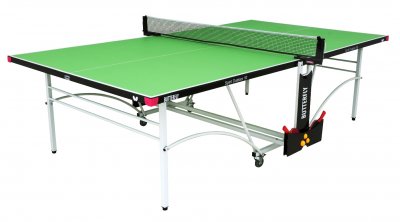 Butterfly Spirit 10 Outdoor Rollaway Table Tennis Table - Green