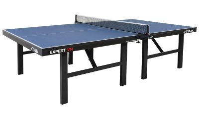 Stiga 30mm Expert VM ITTF Indoor Table Tennis Table - Blue
