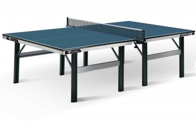 Cornilleau Competition 610 ITTF Indoor Table Tennis Table - Blue Table