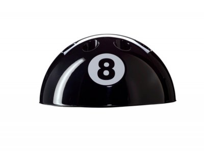Eight Ball Moulded Cue Rack for 9 Cues