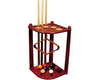 Buffalo Deluxe Maple Corner Cue Stand 