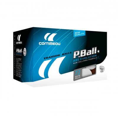 Cornilleau ITTF ABS Evolution Balls (Box Of 72) - White