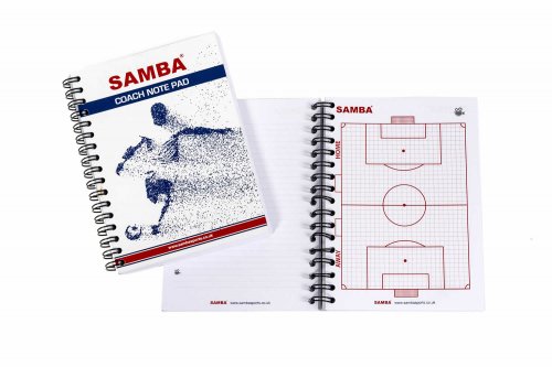 Samba Coach's Notepad (Pack of 6)