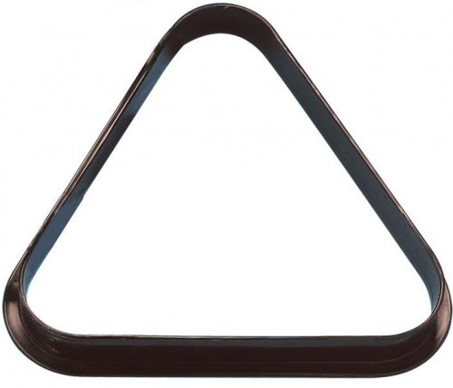 Pool Ball Triangle UK 2 Inch Size Black