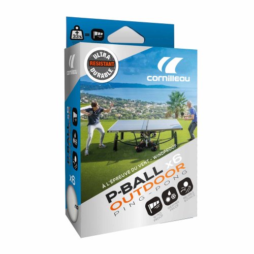 Cornilleau Utradurable Outdoor Balls (Pack of 6)