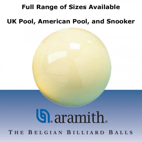 Aramith Pool and Snooker Cue Balls - All Sizes Available