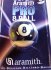  Aramith Pro Cup 2 Inch UK Striped 8 Ball in Blister Pack