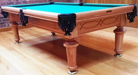 SAM Classic Pool Table in Charcoal