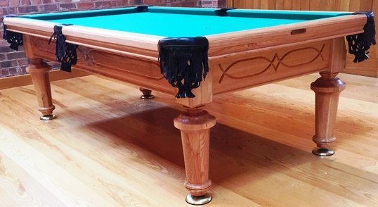 SAM Classic Pool Table in Charcoal