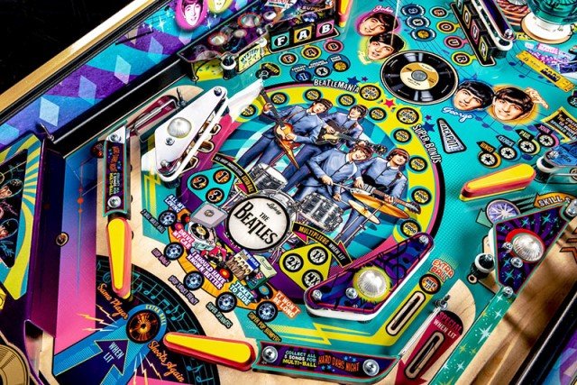 Stern Pinball Playfield