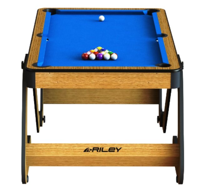 6ft Folding Leg Pool Table Riley Code Rfpt 6 Home Games