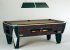 Sam Atlantic Coin Operated Pool Table - Vintage Oak Cabinet Finish