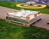 Cornilleau Park Outdoor Static Table Tennis Table - Packed on Pallet