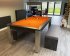Elixir Pool Dining Table - Anthracite Cabinet Finish