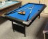 HomeGames 6ft Folding Leg Pool Table