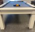 Traditional Pool Dining Table - End Profile