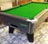 Rustic Winner Pool Table Finish with Green Cloth