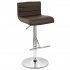 Optional Arcade Bar Stool in Brown