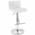 Optional Arcade Bar Stool in White